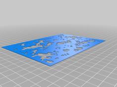 Digital Camo Stencils 3D Printer Model