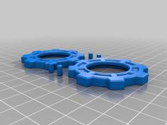 Fallout Vault-Door Spinner 3D Printer Model