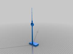 Fernsehturm Berlin 3D Printer Model