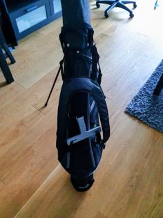 Golf Bag Vertical Strap Mount 3D Printer Model