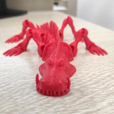 Articulated Monster 3D Printer Model