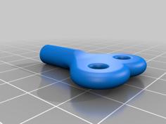 Toy Key (rewinder) 3D Printer Model