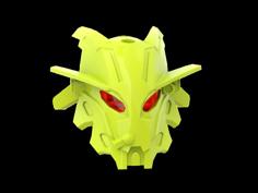 (87805) Hero Factory Mask (Breez) 3D Printer Model