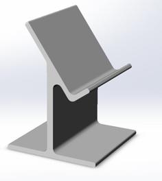 Simple Phone Stand 3D Printer Model