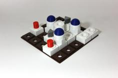 Blind Friendly Board Game: Santorini 3D Printer Model