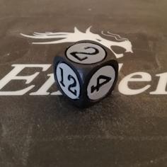 Dice For Commander Mana 3D Printer Model