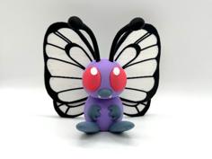 Butterfree Multicolor 3D Printer Model