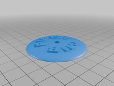 Piper CUB Wheel Cover 3D Printer Model