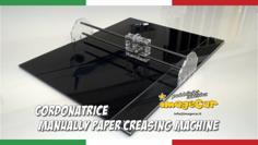 Laser Cut Cordonatrice – Manually Paper Creasing Machine