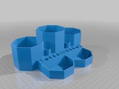 Desk Organizer 3D Printer Model