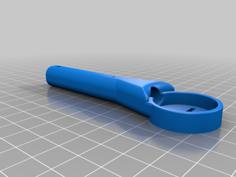 Vortex Arm With Motor Mount 3D Printer Model