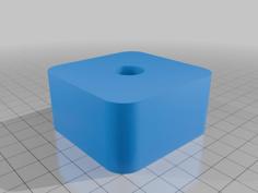 Table Height Raisers Set With Hidden Compartments For Valuables (Requires Pausing During Print) MineeForm FDM 3D Print STL File 3D Printer Model