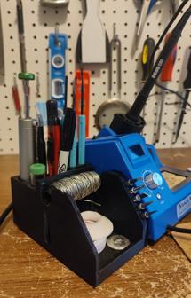 Soldering Station Tool Holder 3D Printer Model