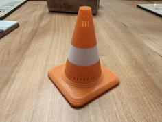 Construction Cone 3D Printer Model