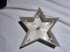 Christmas Star For LED 3D Printer Model