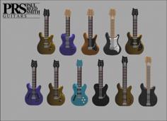 LEGO PRS Guitars 3D Printer Model