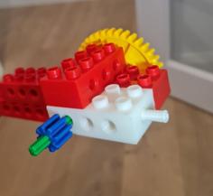 Duplo Technic Brick 3D Printer Model