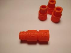 Customizable Threaded Tube 3D Printer Model