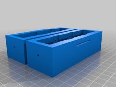 Modular C Cell Battery Holder 3D Printer Model