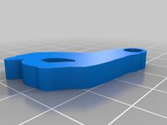 Finger Circle Keychain 3D Printer Model