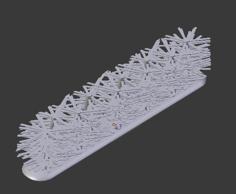 Hairy Hedge 3D Printer Model