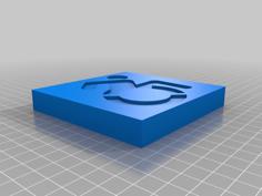 ADA Wheelchair Logo 3D Printer Model