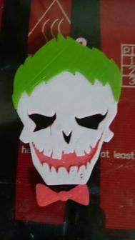 Joker Suicide Squad Key Fob 3D Printer Model