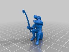 The Alcoholic Fisherman 3D Printer Model