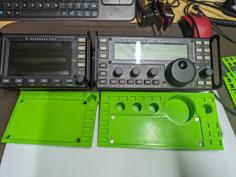 Elecraft KX3 And PX3 Magnetic Covers 3D Printer Model