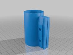 Nozzle Holder Attachment For Bosch Vacuum Cleaner 3D Printer Model