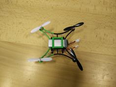 Hubsan X4 7mm Lightframe With FPV Camholder 3D Printer Model