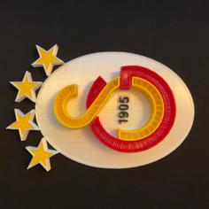 Galatasaray String Art 3D Printer Model