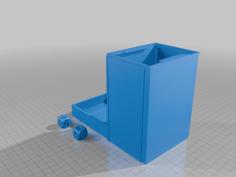 Basic Dice Tower (included Replacement Dice) 3D Printer Model