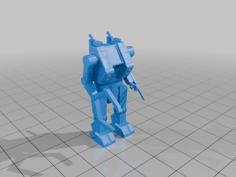 Ranchand Industrial Mech 3D Printer Model