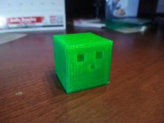 Minecraft Slime 3D Printer Model