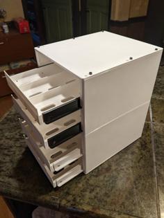 Spice Rack With Drawers (Stackable) 3D Printer Model