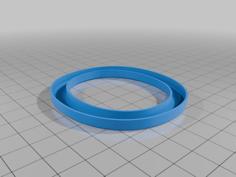 Letter O 3D Printer Model