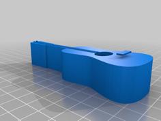 Acoustic Guitar 3D Printer Model