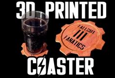 Fallout Fanatics Coaster Remix 3D Printer Model