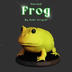 Horned Frog 3D Printer Model