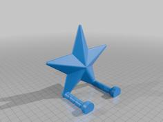 Yet Anothoer Christmas Star (articulatet) 3D Printer Model