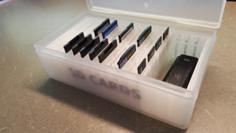 SD Card Organizer 3D Printer Model