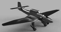 Ju-87 Stuka 3D Printer Model