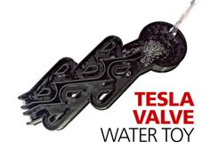 Tesla Valve Water Toy 3D Printer Model