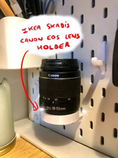 IKEA Skadis Canon Lens 3D Printer Model