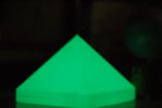 Pyramid With Base, Angle 51.5, Hollow 3D Printer Model