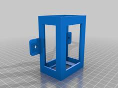 Wall-mounted Power Brick Holder 3D Printer Model