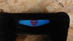 Laser Cut Superman Sticker Ps4 Gamepad Vinyl Cut