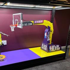 1/6 NBA Basketball Backstop 3D Printer Model