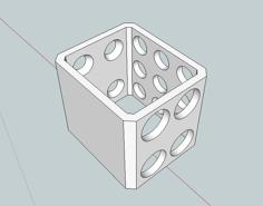 Test Tube Rack, Multi-use, No Supports 3D Printer Model